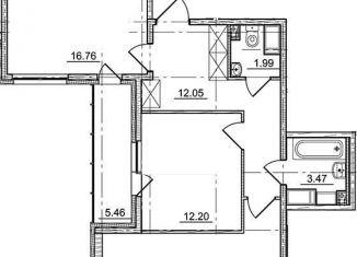 Продаю 2-комнатную квартиру, 70 м2, Санкт-Петербург, проспект Ветеранов, 173к7, ЖК Солнечный Город