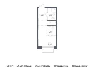 Продам квартиру студию, 19.5 м2, Балашиха, жилой квартал Новоград Павлино, к6