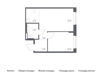 Продается 2-ком. квартира, 40.8 м2, Москва, жилой комплекс Подольские Кварталы, к3