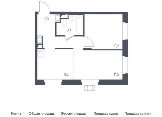Продам 2-комнатную квартиру, 40.4 м2, Люберцы, жилой комплекс Люберцы 2020, к67