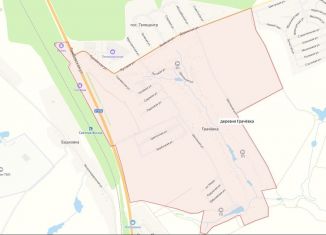 Продаю участок, 1000 сот., деревня Грачевка, Школьная улица, 60