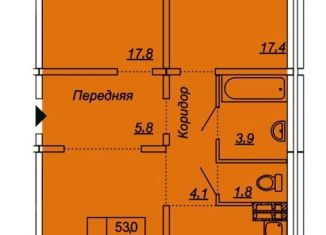 Продаю 3-ком. квартиру, 81.4 м2, посёлок Тельмана, Парковая улица, 6к1