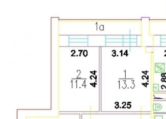 Продажа 2-комнатной квартиры, 52.1 м2, Москва, Трифоновская улица, 11, Трифоновская улица