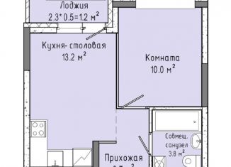 Продам 1-комнатную квартиру, 30.7 м2, Ижевск, ЖК Скандинавия, жилой комплекс Скандинавия, 11