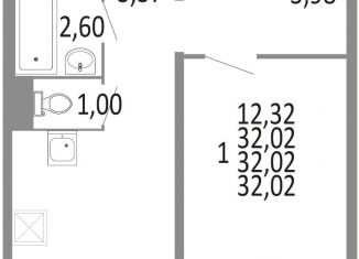 Продаю 1-ком. квартиру, 32 м2, Челябинск, Советский район, Нефтебазовая улица, 1