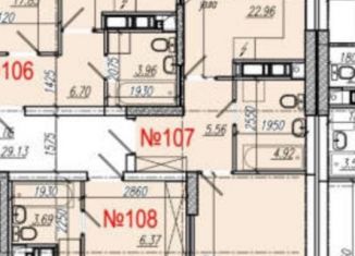 Продается 1-ком. квартира, 53.2 м2, Самара, метро Российская, проспект Масленникова, 14Ак1