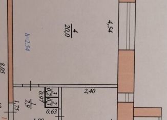 Продается 1-комнатная квартира, 35.2 м2, Коряжма, улица Пушкина, 17