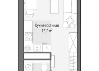 Продажа квартиры студии, 27 м2, Москва, проспект Генерала Дорохова, 39к1Б