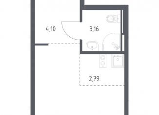 Продам квартиру студию, 22.5 м2, село Остафьево, жилой комплекс Остафьево, к21