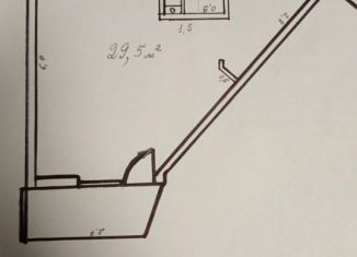 Квартира на продажу студия, 29.5 м2, Мурино, улица Шувалова, 48, ЖК Цвета радуги