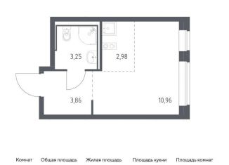 Продажа квартиры студии, 21.1 м2, Санкт-Петербург, ЖК Живи в Рыбацком