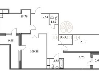 Продажа трехкомнатной квартиры, 102.9 м2, Москва, 6-я Радиальная улица, 7/1к1, ЖК Царицыно-2