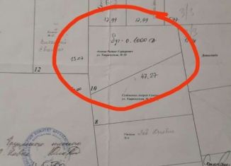 Продажа участка, 10 сот., село Фрунзе, Таврическая улица