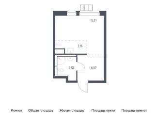Квартира на продажу студия, 25.7 м2, Москва, жилой комплекс Алхимово, 14