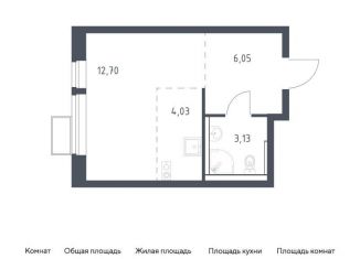 Продам квартиру студию, 25.9 м2, посёлок Жилино-1, жилой комплекс Егорово Парк, к3.2