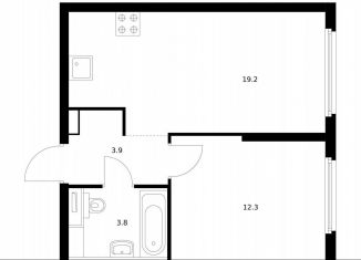 Продажа 1-ком. квартиры, 39.2 м2, Москва, метро Фили, жилой комплекс Барклая 6, к6