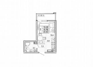 Продаю квартиру студию, 20.8 м2, Сочи