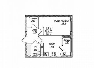 Продается 1-комнатная квартира, 35 м2, Ставропольский край, улица 45-я Параллель, 79