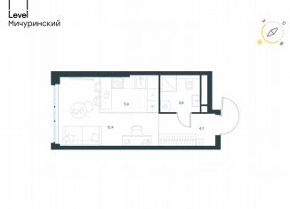 Продам квартиру студию, 26.5 м2, Москва