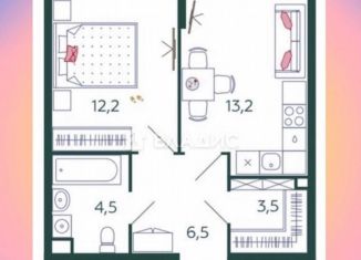 Продаю 1-ком. квартиру, 39.9 м2, Москва, улица Петра Кончаловского, 7к3, Даниловский район