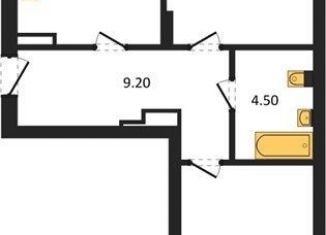 Продажа двухкомнатной квартиры, 60.5 м2, Калининградская область, Акварельная улица