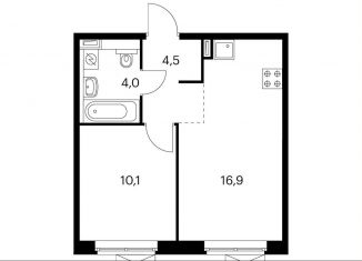 Продам 1-ком. квартиру, 35.5 м2, Котельники