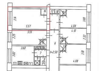 Продажа комнаты, 17 м2, Мурманск, улица Подстаницкого, Ленинский округ