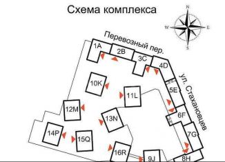 Продам 1-ком. квартиру, 46.1 м2, Санкт-Петербург, Красногвардейский район, улица Стахановцев, 1