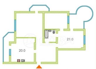 3-ком. квартира на продажу, 130 м2, Тюменская область, улица Хохрякова, 45