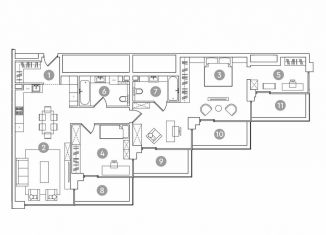 Продам 2-комнатную квартиру, 143.4 м2, Москва, проспект Академика Сахарова, 7, Красносельский район