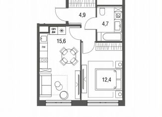 Продажа 1-комнатной квартиры, 37.5 м2, Москва, станция Бульвар Рокоссовского, Тагильская улица, 2к1