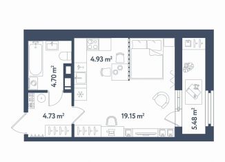 Продам квартиру студию, 36.3 м2, Санкт-Петербург, метро Фрунзенская