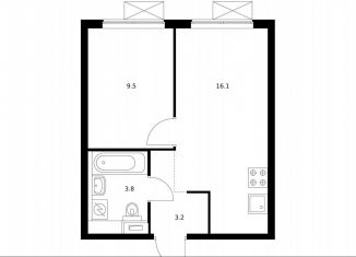 Продам однокомнатную квартиру, 32 м2, Москва, САО