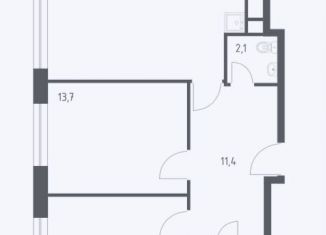 Продаю двухкомнатную квартиру, 62.4 м2, Москва, 3-я Хорошёвская улица, 17А, метро Октябрьское поле