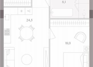 Продается однокомнатная квартира, 218.3 м2, Москва, Тессинский переулок, 1