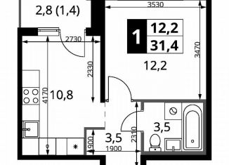 Продается 1-ком. квартира, 31.4 м2, Ленинский городской округ