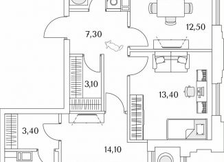 Продам 2-комнатную квартиру, 31.4 м2, Санкт-Петербург, Планерная улица, 99, муниципальный округ Юнтолово