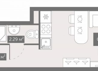 Продается квартира студия, 17.2 м2, Санкт-Петербург, Невский район