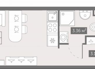 Квартира на продажу студия, 19.8 м2, Санкт-Петербург, Невский район